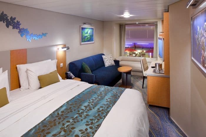 Royal Caribbean International Oasis of the seas accommodation promenade view stateroom.jpg